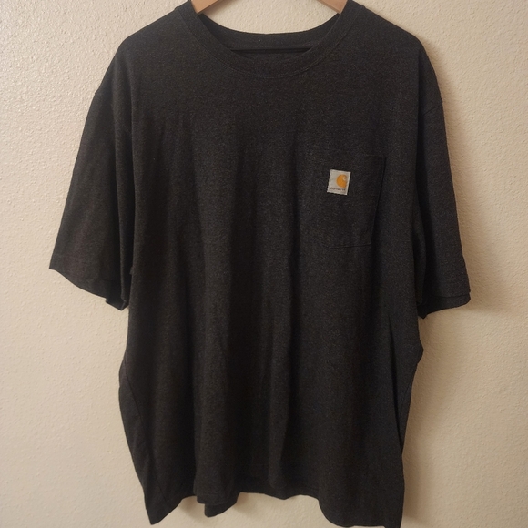 Carhartt Heathered Gray Loose Fit Shirt Mens XL - Picture 1 of 6